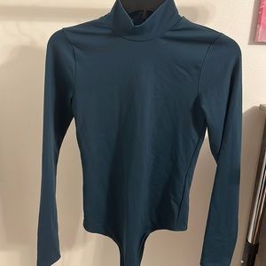 Abercrombie Soft A&F Seamless Bodysuit in green